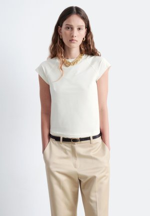 FITTED RAGLAN-SLEEVE  - Basic T-shirt - white