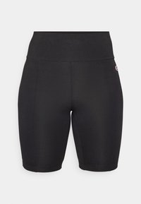 ICONS HAIGH WAIST BIKER SHORTS - Tights - black