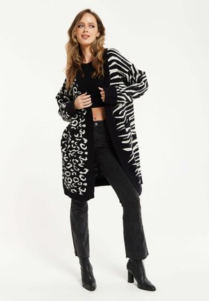 ANIMAL PRINT CONTRAST LONG  - Cardigan - multi coloured