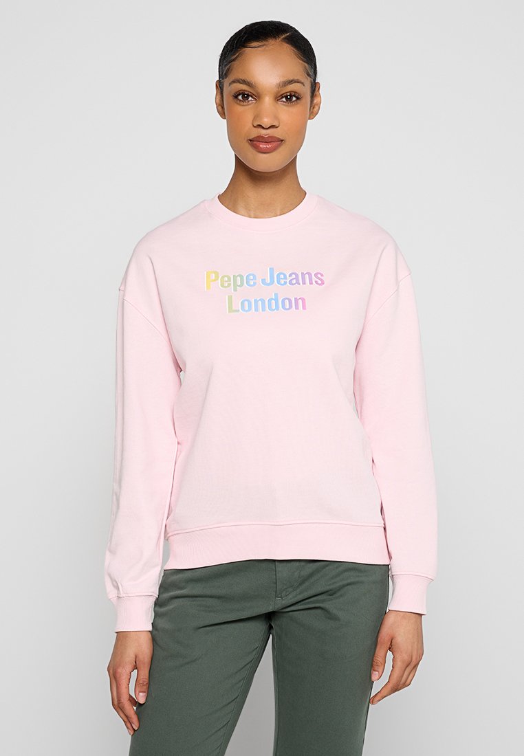 Pepe Jeans Sweater donkerroze