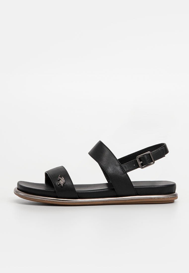 U.S. Polo Assn. Sandalen zwart