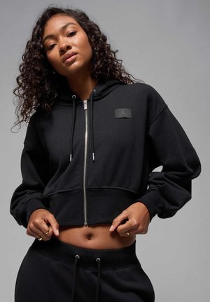 FT FZ MOD CROP - Vetoketjullinen college - black/dk smoke grey