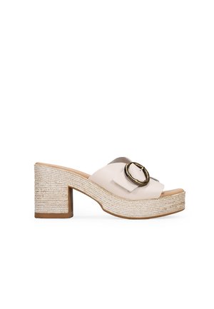 Bosanova EFECTO - Sandalias de tacón - beige