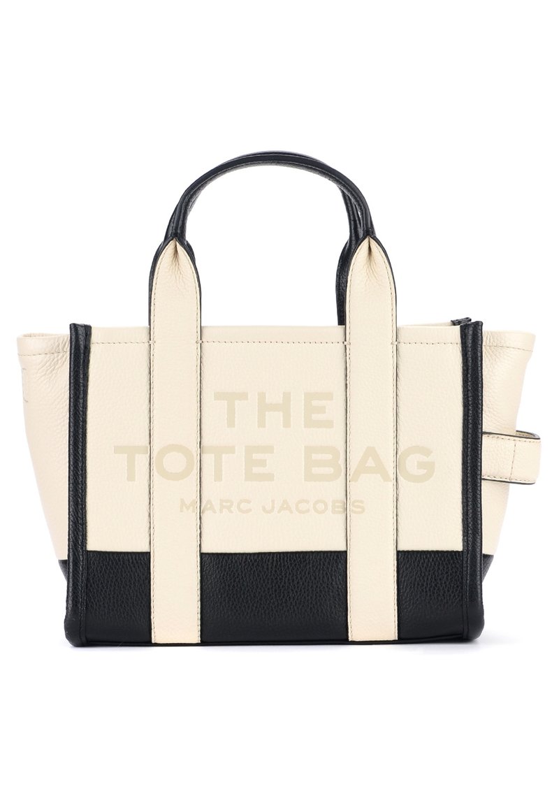 MARC JACOBS THE SMALL TOTE - Geantă de mână - bianco