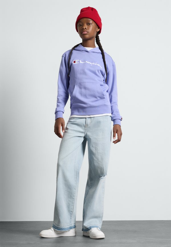 ICONS HOODIE WITH LARGE LOGO - Sweatshirt - lilac4