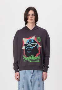 Night Addict Sweatshirt com capuz - charcoal