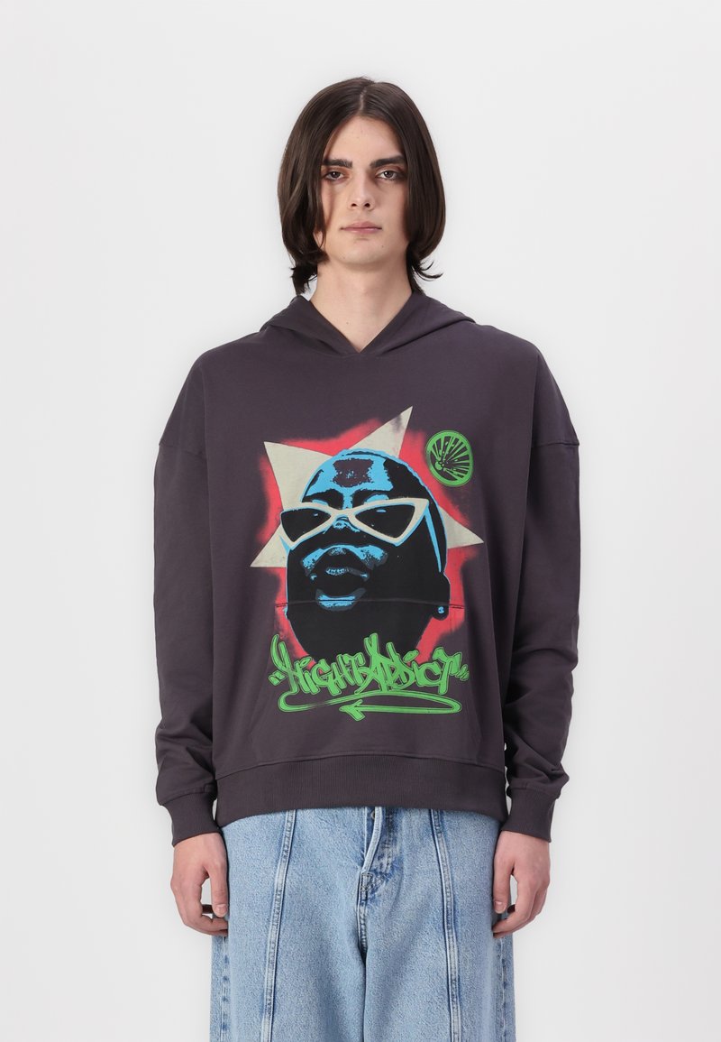 Night Addict Sweatshirt com capuz - charcoal