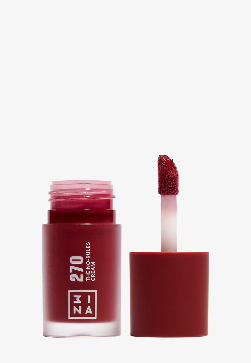 3ina THE NO-RULES CREAM - Tinte labbra e guance - 270 dark red/bordeaux ...