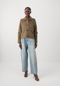 JDY JDYMELLOW FRONTPOCKET - Veste légère - walnut