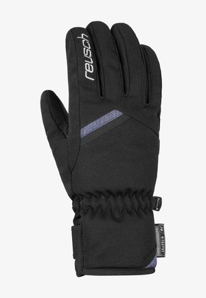 CORAL R-TEX® XT - Gloves - black / denim blue