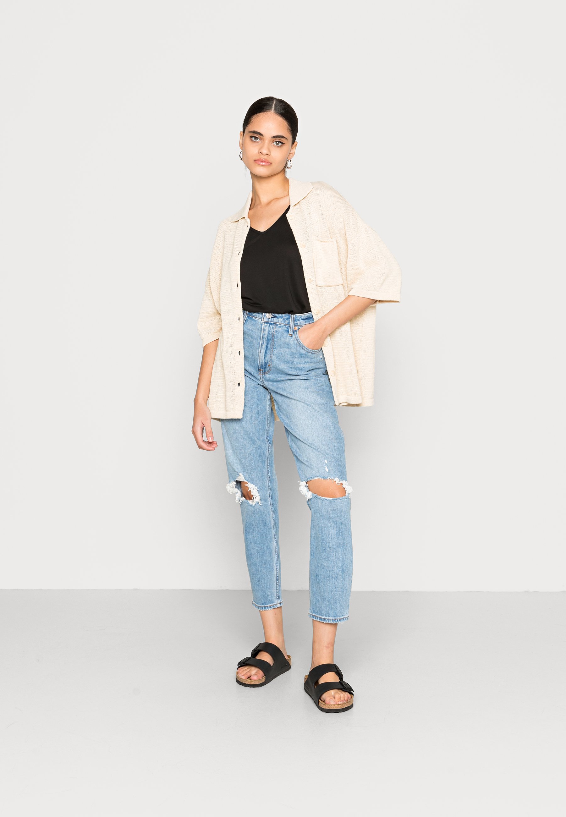 Abercrombie \u0026 Fitch DOUBLE KNEE CURVY 