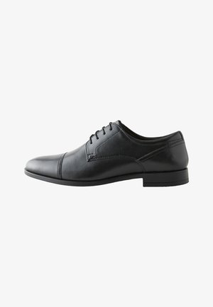 Next, REGULAR FIT - DERBY TOE CAP - Business sko - black