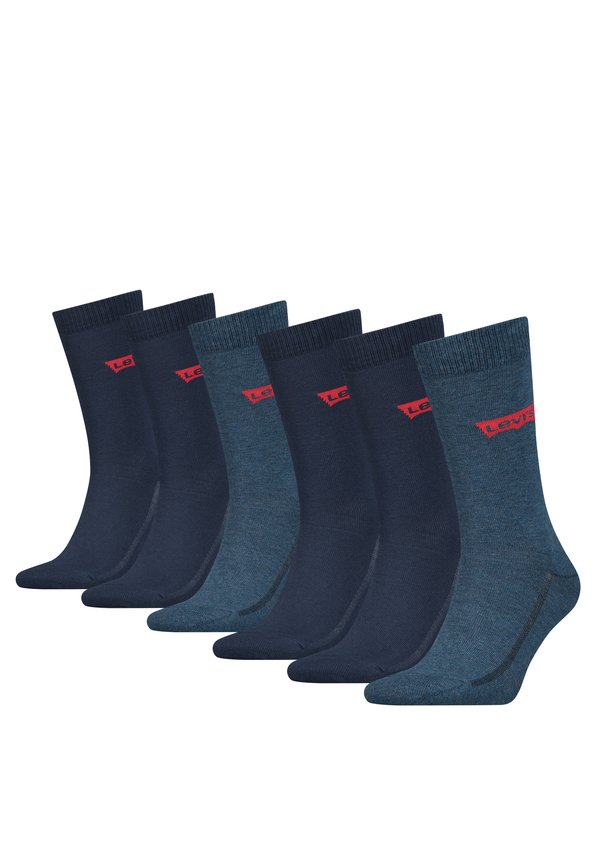 REGULAR CUT BATWING LOGO 6PACK  - Socks - denim
