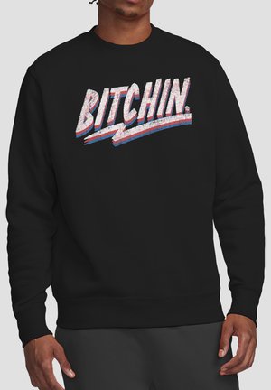 NETFLIX, STRANGER THINGS BITCHIN - Sweatshirt - black