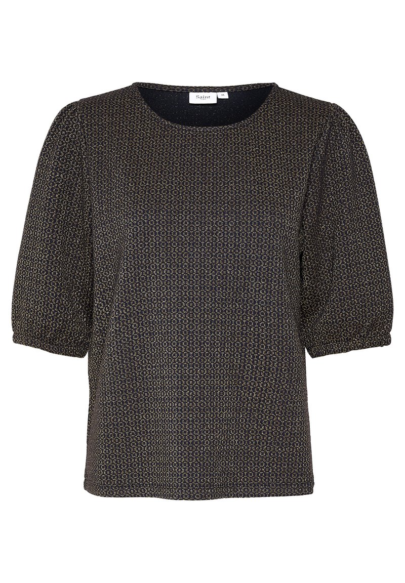 Saint Tropez T-shirt print bruin