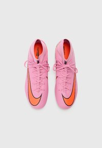 Nike Performance MERCURIAL SUPERFLY 10 ACADEMY FG/MG - Football boots artificial grass - magic flamingo/black/total crimson