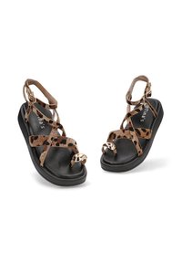 Luna Collection Sandalias de dedo - leopard