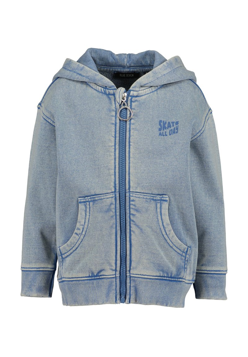 Blue Seven Felpa con zip - blau