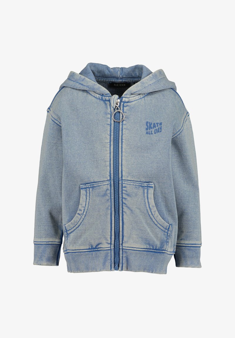 Blue Seven Felpa con zip - blau