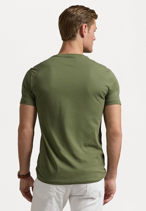 CUSTOM SLIM FIT JERSEY CREWNECK T-SHIRT - Basic T-shirt - garden trail4