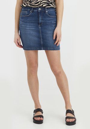 OXADRIA - Denim skirt - antique blue
