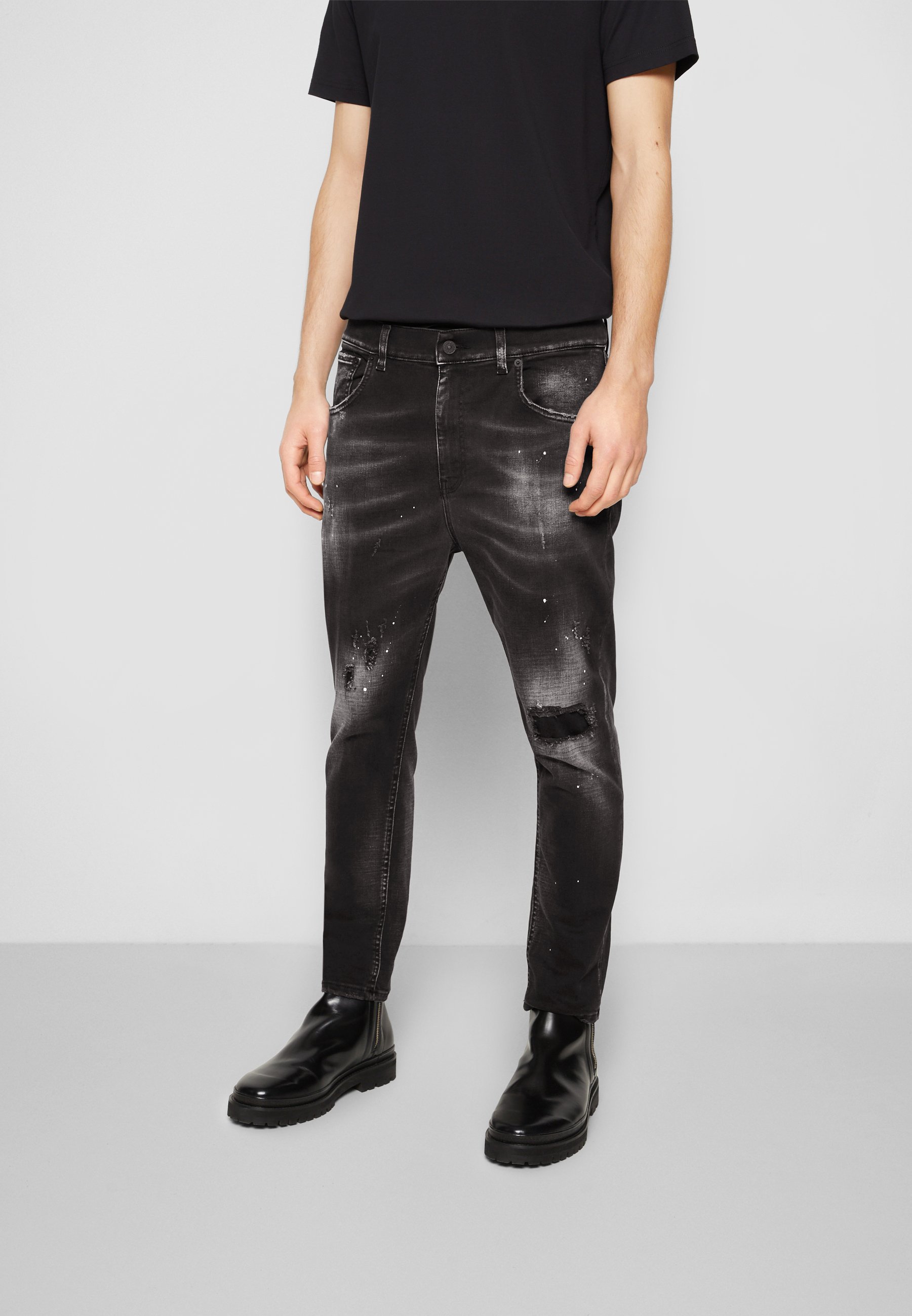 Dondup PANTALONE ALEX - Slim fit jeans 