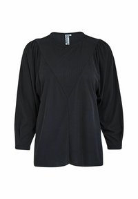 Desires Top dugih rukava - mottled black