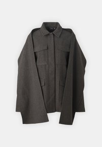 VMPOPSUSAN - Klassisk kåpe / frakk - dark grey melange