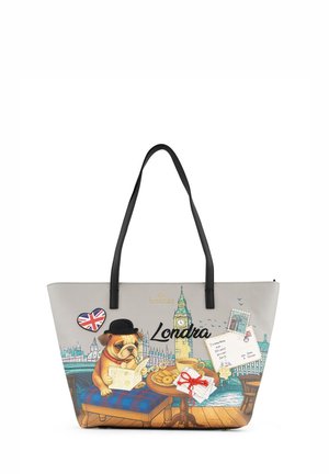 Braccialini, BORSA A SPALLA BRACCIALINI CARTOLINE B19164 LONDRA - Borsa a mano - multi-coloured -