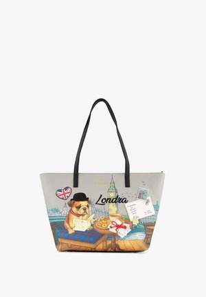 Braccialini, BORSA A SPALLA BRACCIALINI CARTOLINE B19164 LONDRA - Borsa a mano - multi-coloured -