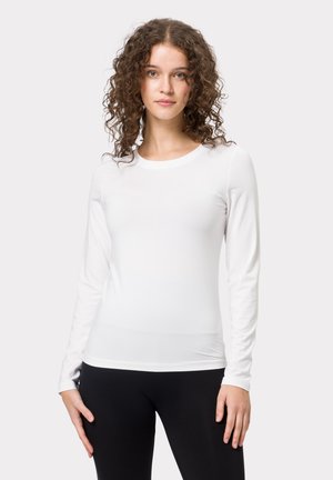 SCARLETT LONGSLEEVE BASIC - Langarmshirt - weiß
