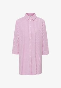 Selected, fandango pink white stripe