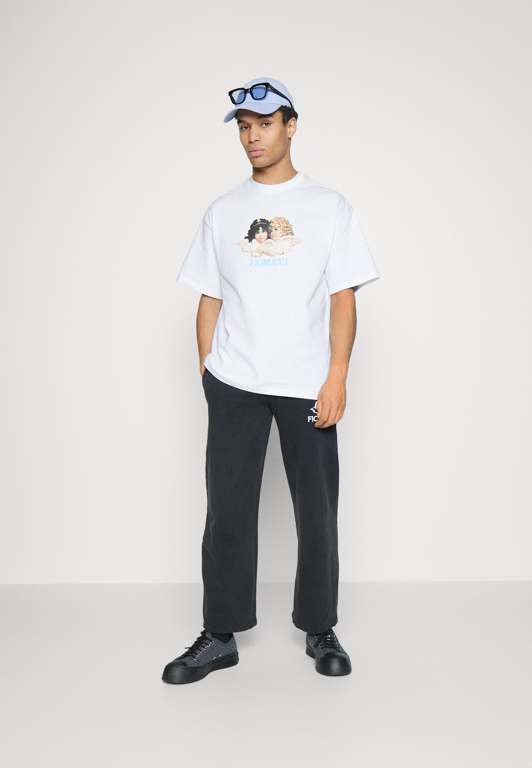 Fiorucci CLASSIC TEE - Print T-shirt - white - Zalando.co.uk