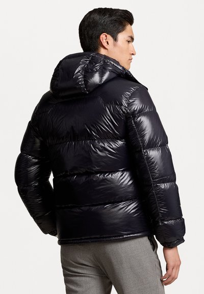 Polo Ralph Lauren THE GORHAM GLOSSED DOWN JACKET - Jakna ispunjena paperjem - black glossy