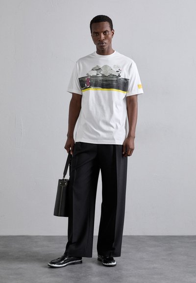 Iceberg Print T-shirt - bianco ottico