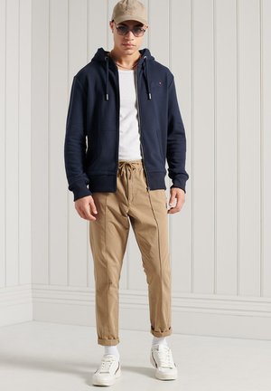 ORANGE LABEL - Zip-up sweatshirt - rich navy