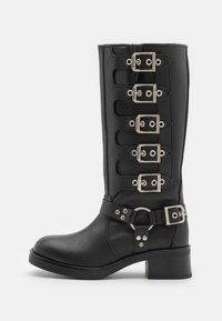 BATTLE - Cowboy- / Bikerboots - black