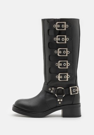 BATTLE - Cowboy/Biker boots - black