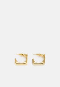 MISHO MINI BOX HOOPS - Náušnice - gold-coloured