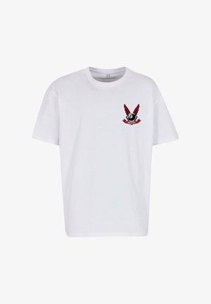 MJ Gonzales, HEAVY - BALL SYNDICATE - T-Shirt print - white