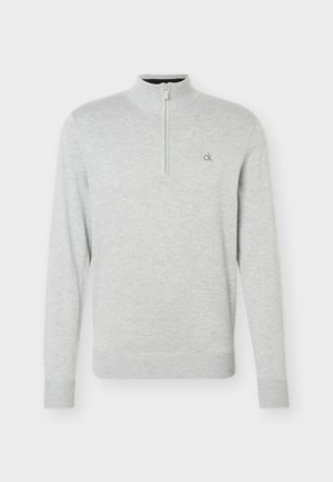 Calvin Klein Golf, AVENUE HALF ZIP SWEATER - Trui - silver-coloured marl