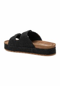 Refresh Mules de tacón - black