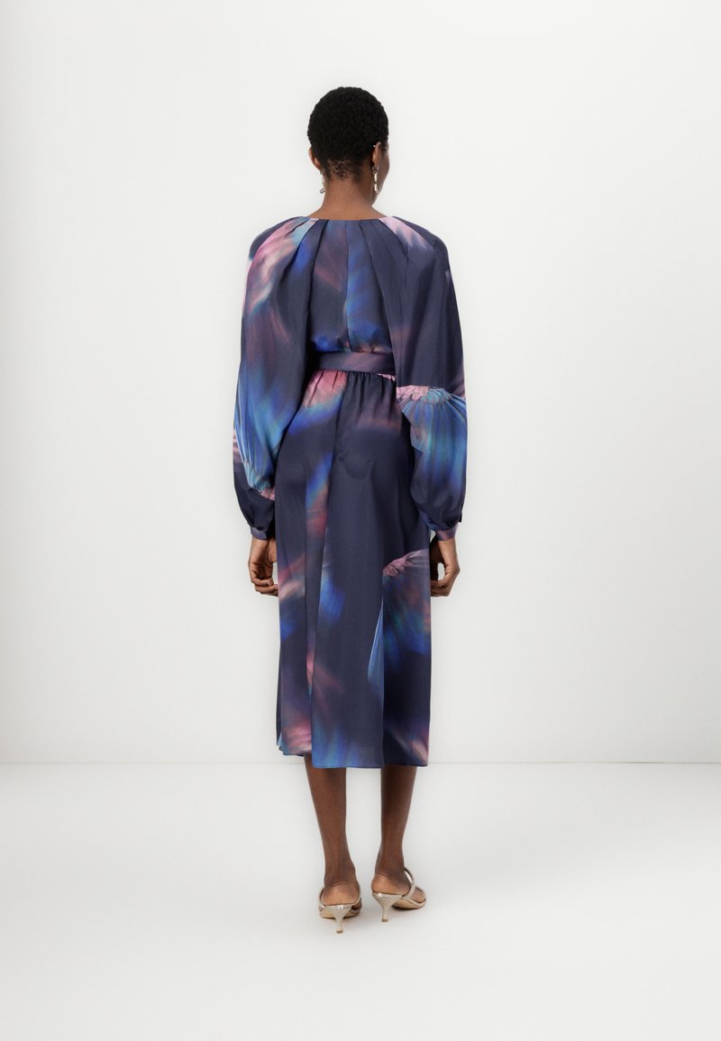 ted baker blue midi dress Buy Ted Baker Blue Ellisia Cotton Wrap Shirt Midi Dress from Next Indonesia