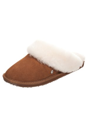 JOLIE - Pantoffels - chestnut