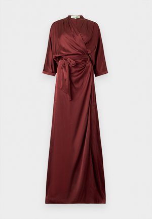 Diane von Furstenberg STARLING DRESS - Maxikjoler - cherry wood