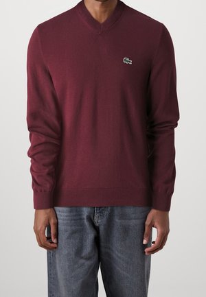 Strickpullover - bordeaux