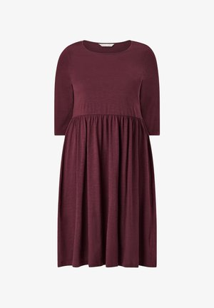 Ellos Plus collection, Jerseykleid - bordeaux