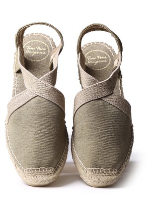 Escarpins à plateforme - khaki