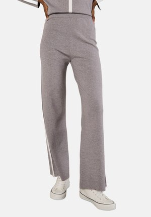 Apricot MONO STRIPE - Trousers - grey