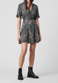 AllSaints Abito a camicia - green